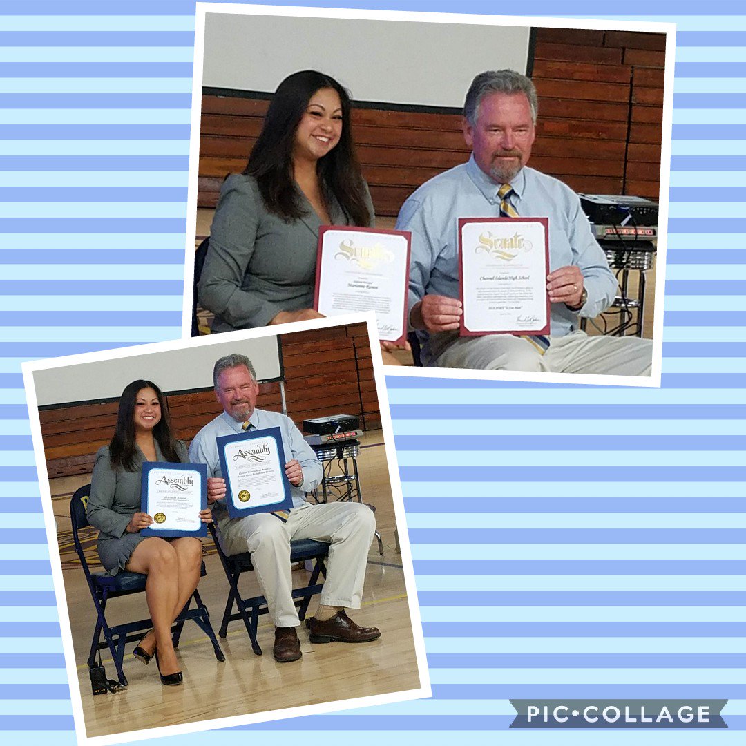 CIHS one of three schools in the nation that have hosted the VR driving simulator that mimics the effects of distracted driving when using a handheld device for things such as texting. Don't drive and text it can wait.