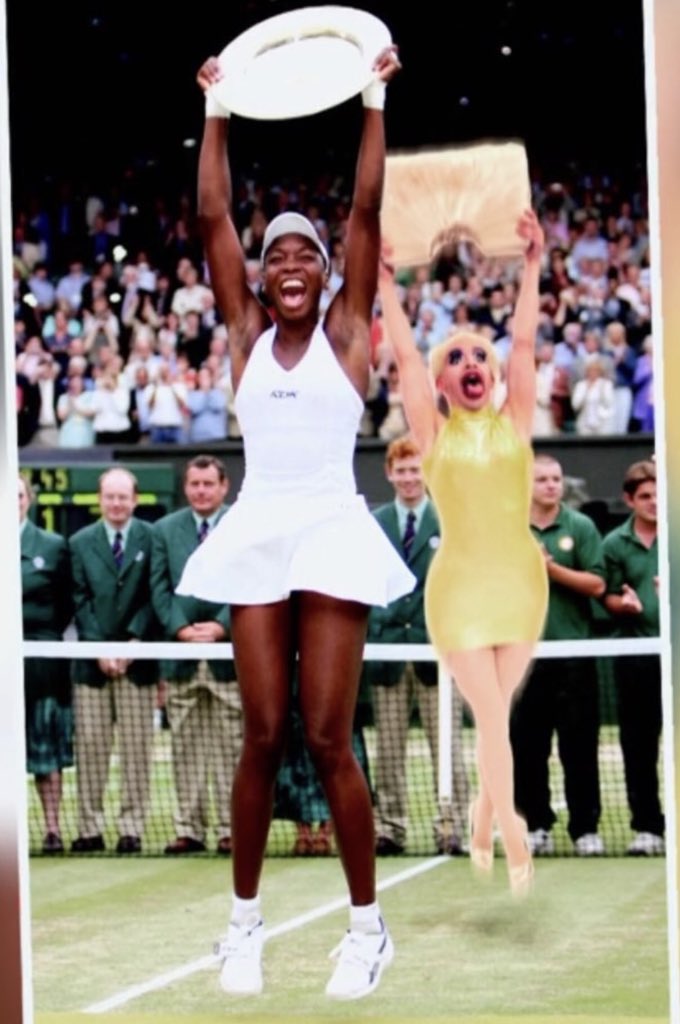 miz_cracker's tweet photo. Personally i thought this was genius idk about u guys 🎾 https://t.co/3FZokD02MY