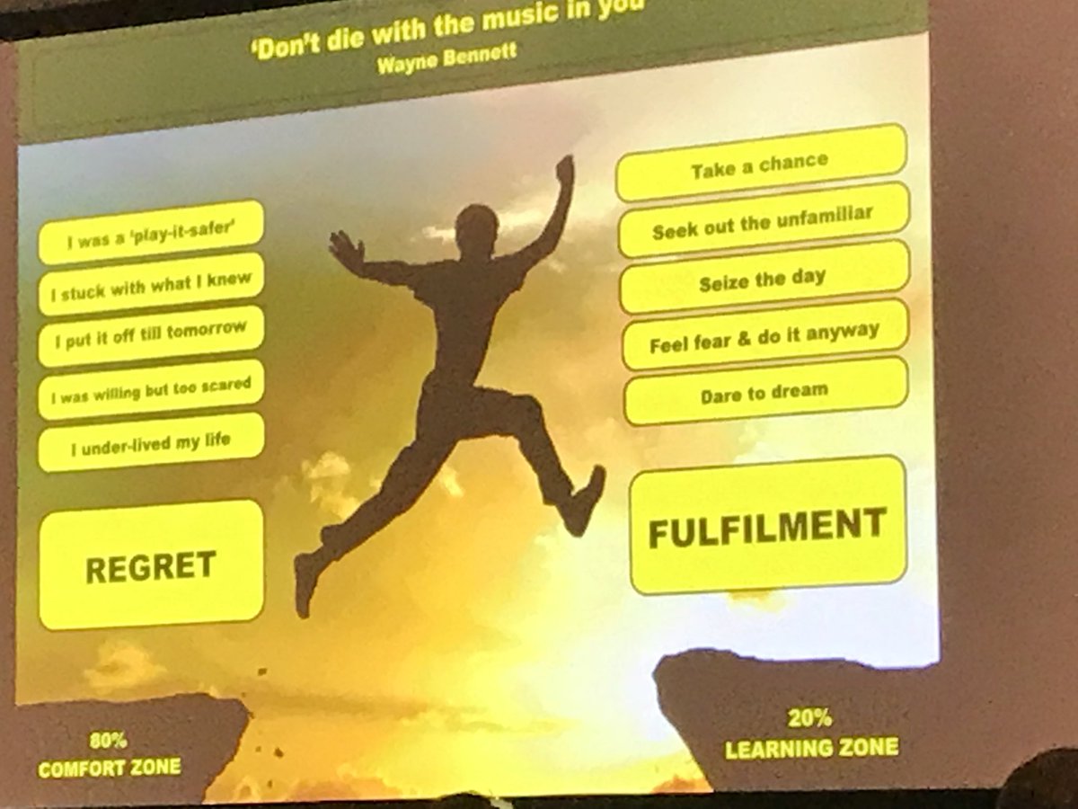 #inspirensw Take the leap. Don’t look back with regrets.