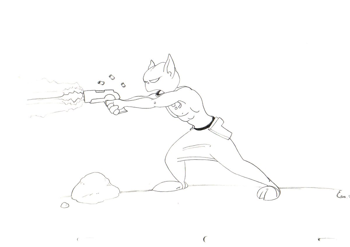 kellyeros's tweet image. My #alien character from back in the day. #animationclass I have an entire crazy comedy cartoon pilot scripted around this character and his miscreant band of space oddities. Cool memories, maybe i'll use it again one day .... #ArtisticTuesday #sketch #art