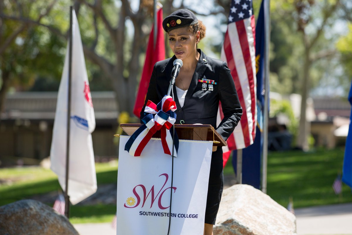 SWC_college's tweet photo. Today, we celebrated and honored female veterans at our annual Sisters in Arms ceremony, hosted by the Student Veteran Organization. 🇺🇸 https://t.co/jlUg89z6Eh