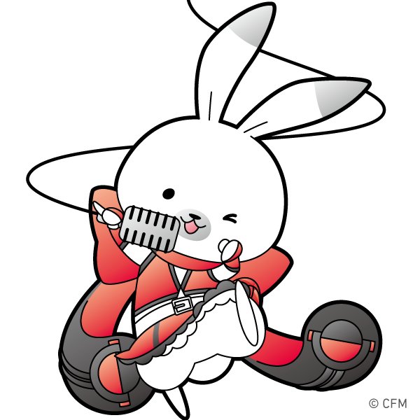 「うさー!本日4月11日は #咲音メイコ発掘10周年 うさ!キュートで可愛いアイド」|ラビット【公式】ユキネのイラスト