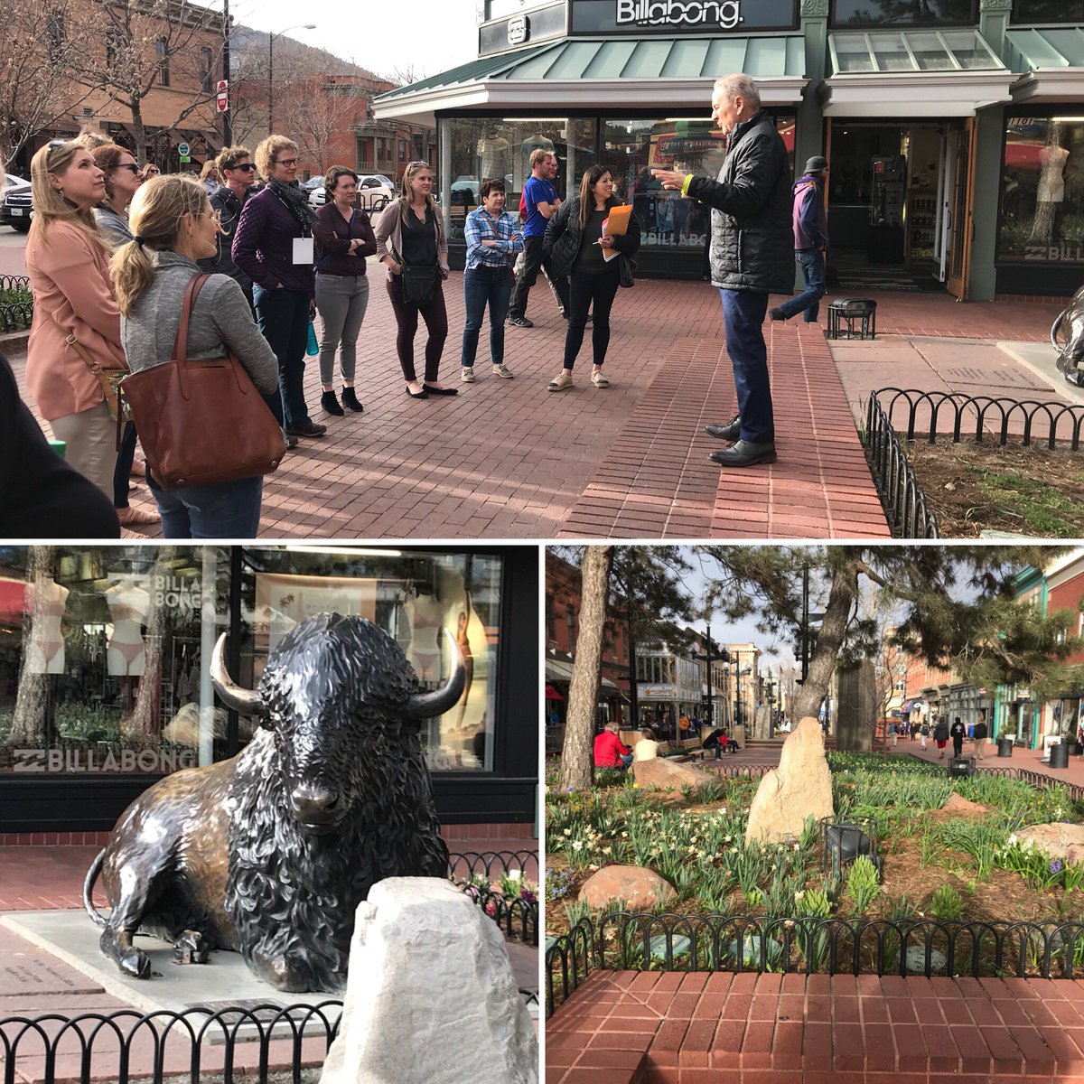 polco_us's tweet image. Bridging the #City with natural #Colorado beauty.  @downtownboulder tour of Pearl St. Mall. #DCIInTheGame