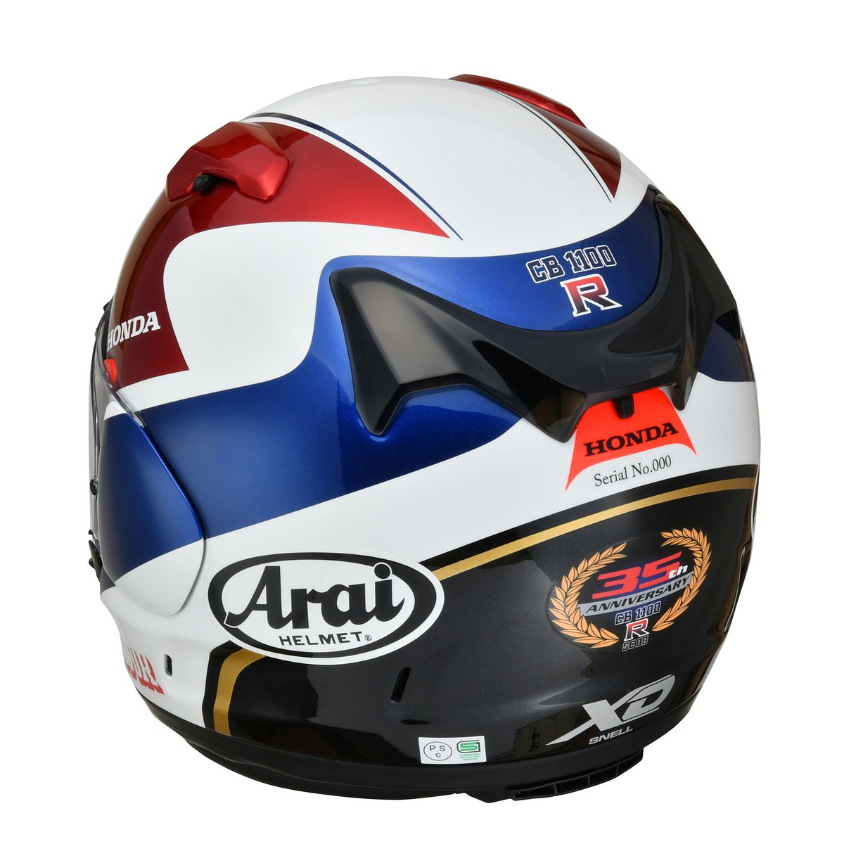 訂正 再投稿です。 限定モデル、CB1100R（D）発売35周年記念「Arai XD