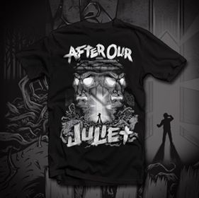 AfterOurJuliet's tweet photo. Want some free AOJ merch?
Probably not... but on the off chance you do, here's how ->

Just retweet this tweet, as well as our pinned tweet, and that's it, you'll be entered to win our merch package (see picture below).

Winner will be chosen at random on April 25th.

Good luck! https://t.co/G0ArxYahHV