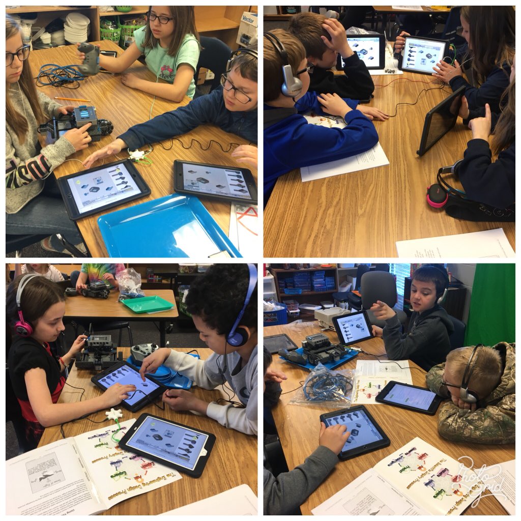 AmandaAhlers05's tweet image. 5th is learning to code their @VEXRobotics to make them autonomous @USD449 @KansasPLTW @PLTWorg #codeEd #STEMed