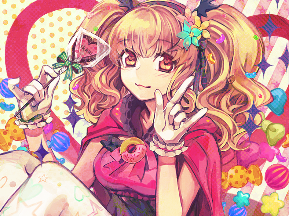 諸星きらり 「諸星きらりを何卒よろしくお願いいたします!清き一票を! #第7回シンデレラガール」|篠原のイラスト
