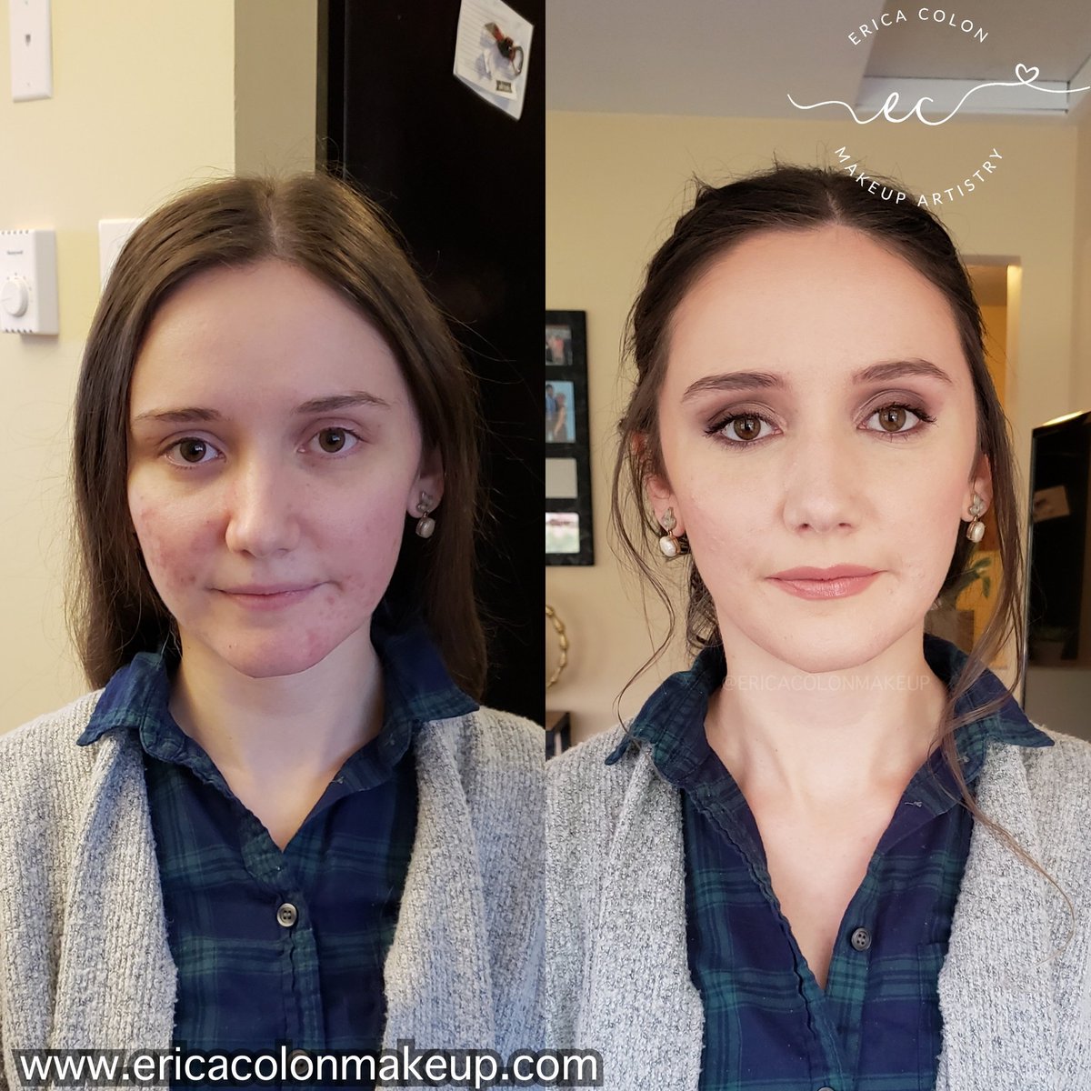 EColonMakeup's tweet photo. A little Before and After Action of our gorgeous model for a bridal styled shoot I was a part of. 
Coordinator: Simply Elegant Affairs
Models: Jeana And Calvin Stoltzfus
Hairstylist: Hair by Kristie
#EricaColonMakeup #Makeup #MakeupByMe #MakeupArtist #Bridal #Brides #Bridesmaid https://t.co/tkkKV29wGr