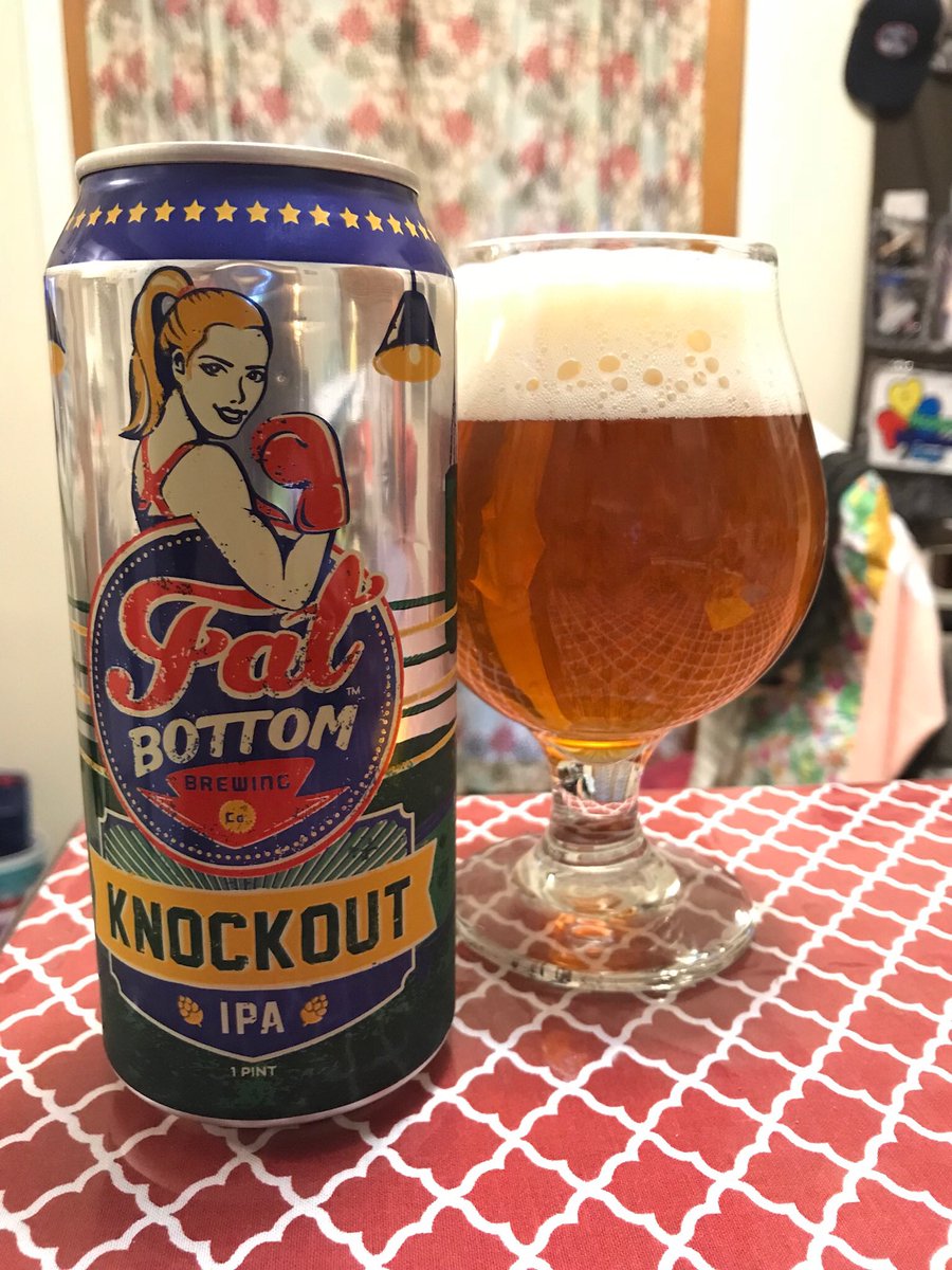 jtmelchor's tweet photo. This is a really good IPA! If I lived in Tennessee it could easily become a GOTO Beer. @FatBottomBrews #goodbeertweets #watchingmlb #cheers π»π»ππ https://t.co/xRrv3CXDwZ