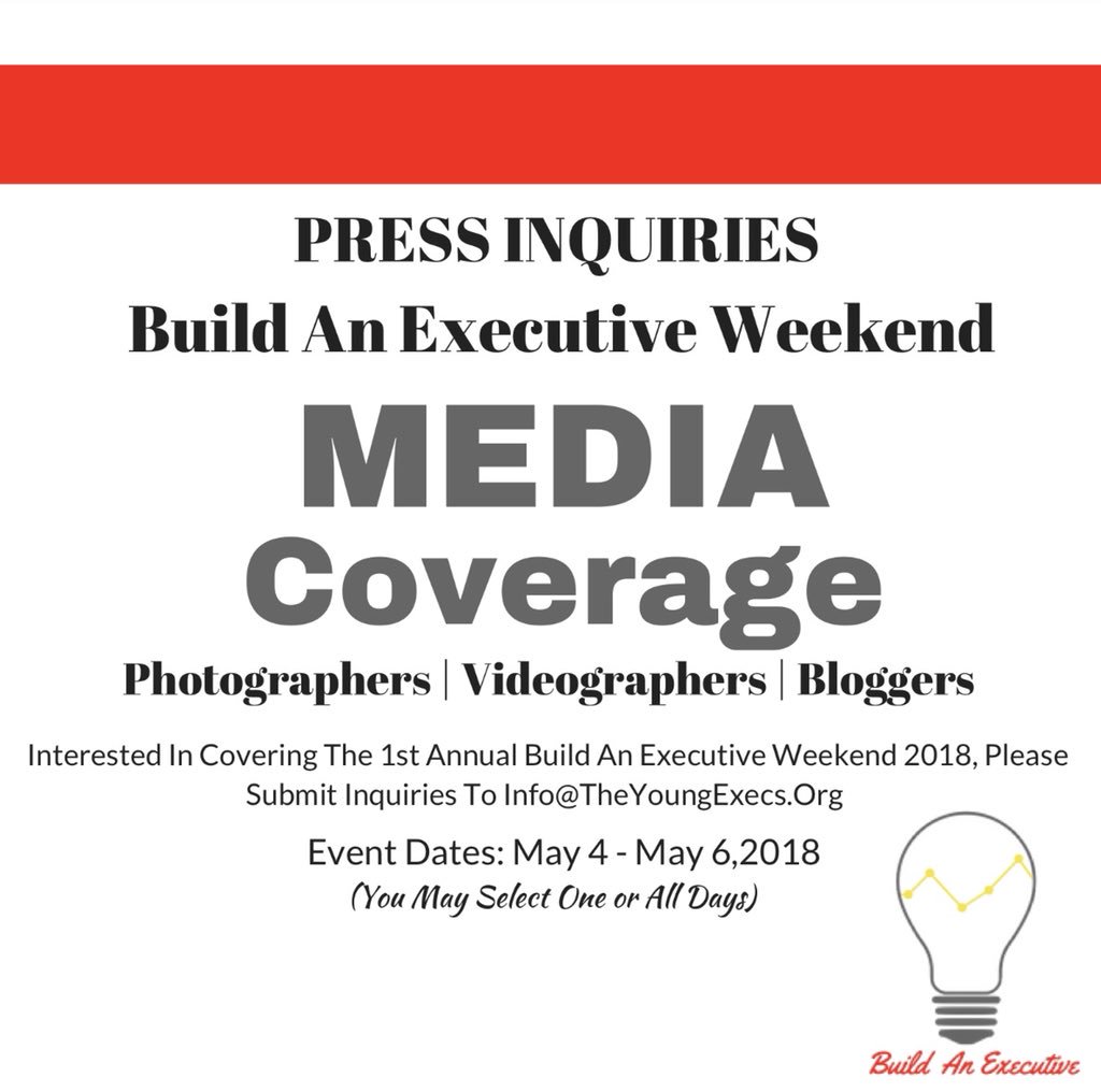 _ExecutiveKeith's tweet image. Interested in Connecting With Other Young Professionals, Learning From Groundbreaking Business Owners, &amp;amp; Growing all in 1 Weekend? Meet Us There May 4 - May 6,2018.
#BuildAnExecutiveWeekend