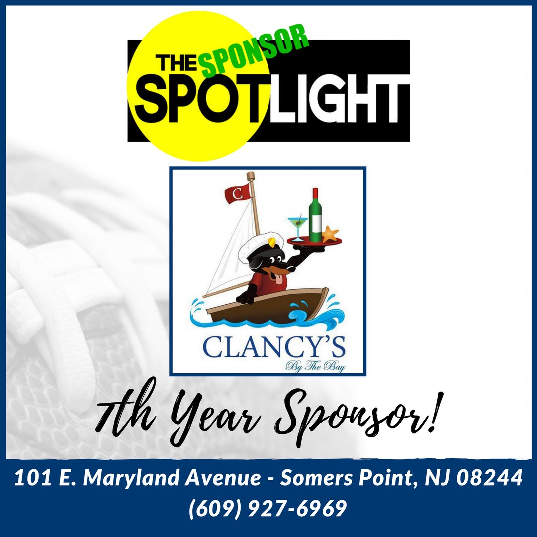 JSPowderPuff's tweet image. We'd like to thank @ClancysByTheBay for returning as a 7th year sponsor of the Jersey Shore Powder Puff League! Please give them a follow and be sure to check out their karaoke &amp;amp; entertainment, as well as other great food and drinks! #clancysbythebay #somerspoint