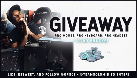 OPscT's tweet image. Extremely humbled with what’s been happening to the community lately and it’s time to give back. Courtesy by @LogitechG 

The gear is insane and all you have to do is like, retweet and follow @OPscT and @TeamSoloMid to enter, good luck buds.