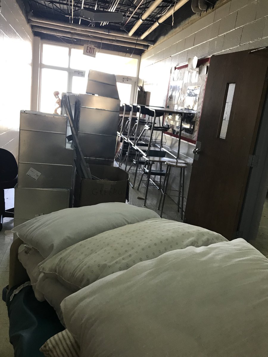 ATCHealthScienc's tweet photo. Remodel underway!!  Thankful for great helpers with the moving!! #NoPainNoGain #HandyHelpers #LaughingInsteadOfCrying https://t.co/VlMLadJQjs