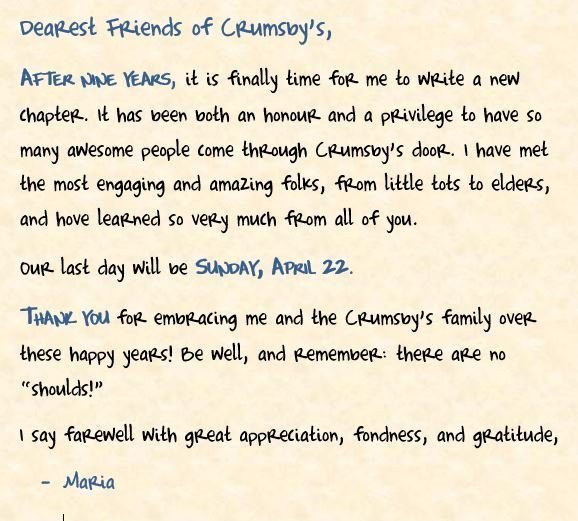 Crumsby's Cafe (@crumsbys) on Twitter photo 