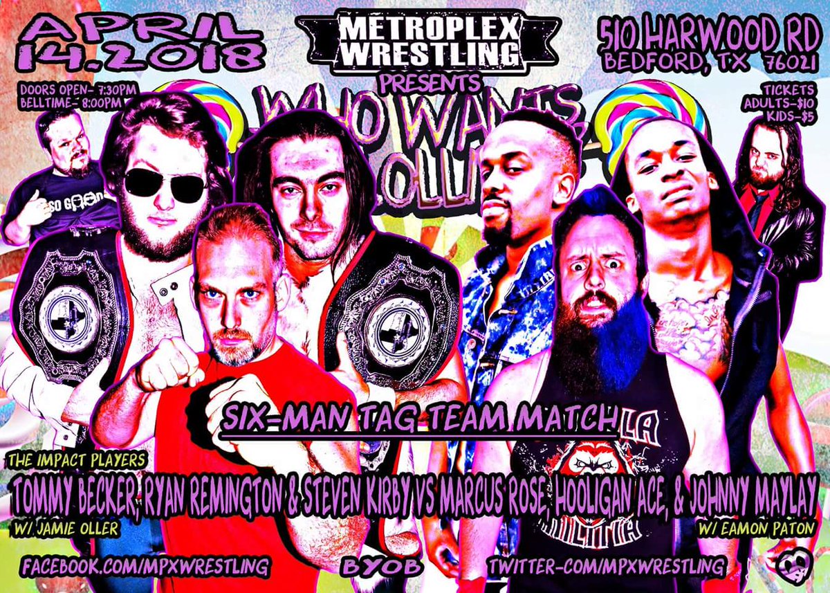 MPXWrestling's tweet photo. This Saturday night Hate Cryme teams with Johnny Maylay to face Steven Kirby and the MPX Tag Team Champions The Impact Players! #SoGood #Sohood #MPXWRESTLING https://t.co/IhLDBLZxQw