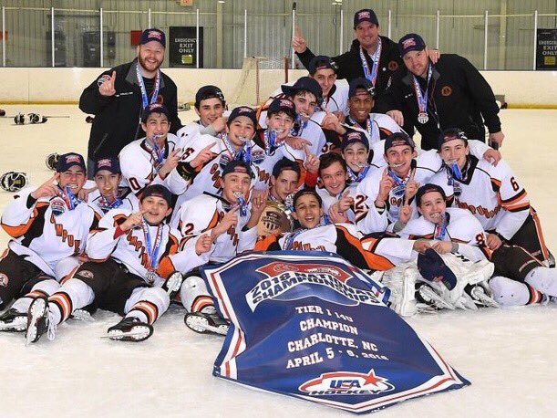 MAHA_Hockey's tweet image. Congrats to #Compuware - 2018 @usahockey 14U Tier 1 national champions! #USAHNationals