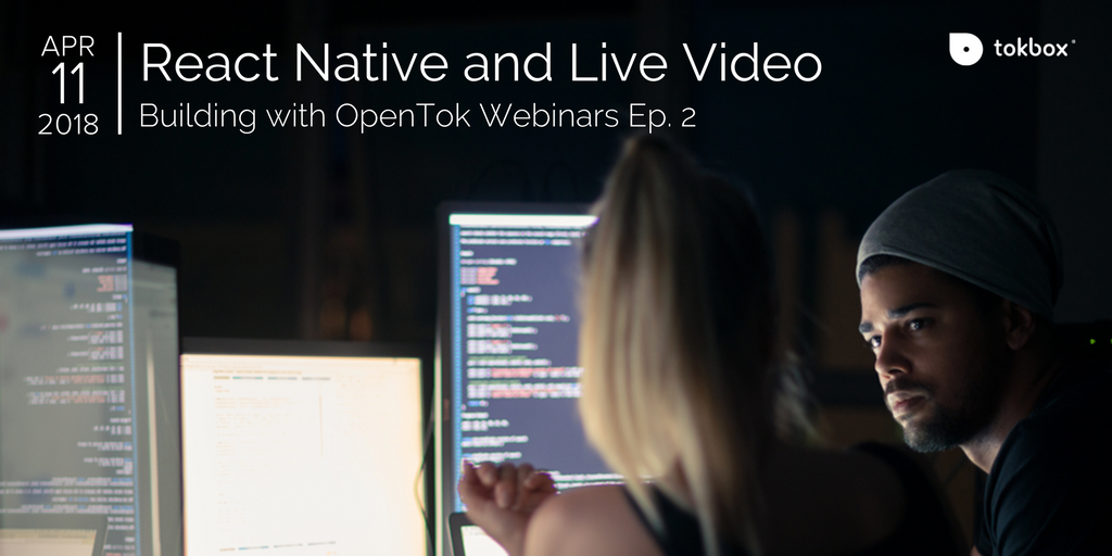 See live coding of #WebRTC #LiveVideo APIs within the #ReactNative framework in our Wednesday Webinar at 10am California time: hubs.ly/H0bDfN60 #React #JavaScript #iosdev #androiddev