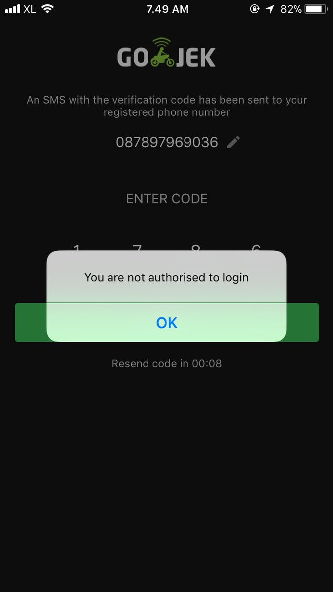 sandimsp's tweet photo. @gojekindonesia selamat pagi. mengapa saya tidak bisa login ke akun gojek dan dari semalam saya tidak bisa memesan gojek dan gocar? terima kasih https://t.co/p1o9xVfrX9