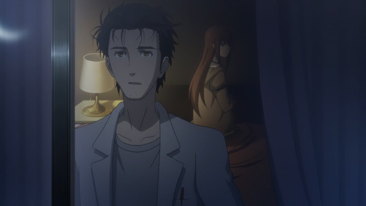 Ssss Tehvict Twitterissa The Ova For Steins Gate Directed By Tomoki Kobayashi Uses Color Very Differently From The Rest Of The Show It S Distinctive In A Way That Works Because Of The Different Setting