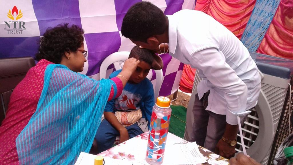 ntrtrust's tweet photo. 281 residents were provided with #DiabeticScreening,#Orthopedic,#CancerScreening,#Cardiology,#Ophthalmology,#Dermatology,#Pediatrics,#Gynecology & general checkup and medicines were distributed for free.
Want to organize a medical camp?
Contact: 040-30145800 / info@ntrtrust.org https://t.co/QWZm15b9L2