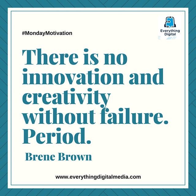 vagbitopoulos's tweet photo. Reposting @everythingdigitalng: - via @Crowdfire 
Few ideas work on the first try. Iteration is key to innovation - Sebastian Thrun.

#creativity #innovation #everythingdigitalng #selfdevelopment #BreneBrown
 #failure #experiment
 #mondaymotivation #monday #mondaymood https://t.co/IAo7L60rum