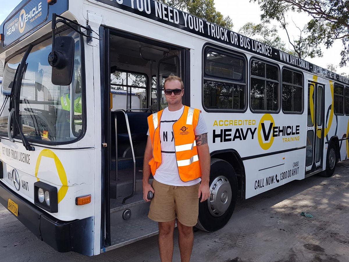 AhvtAustralia's tweet image. Anthony Breese passed his #BusDriverTraining with ease!

Congratulations on passing your Bus Driver Training and MR Truck Licence Anthony.

#AHVTDriveSafe