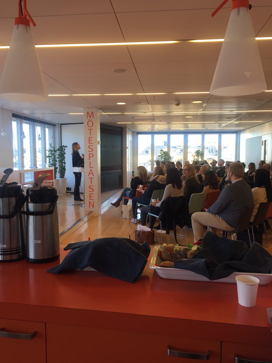 Frukostseminarium om millenials och ledarskap idag! Fullt hus ☀️ #ledarskap #Millenials #mindset