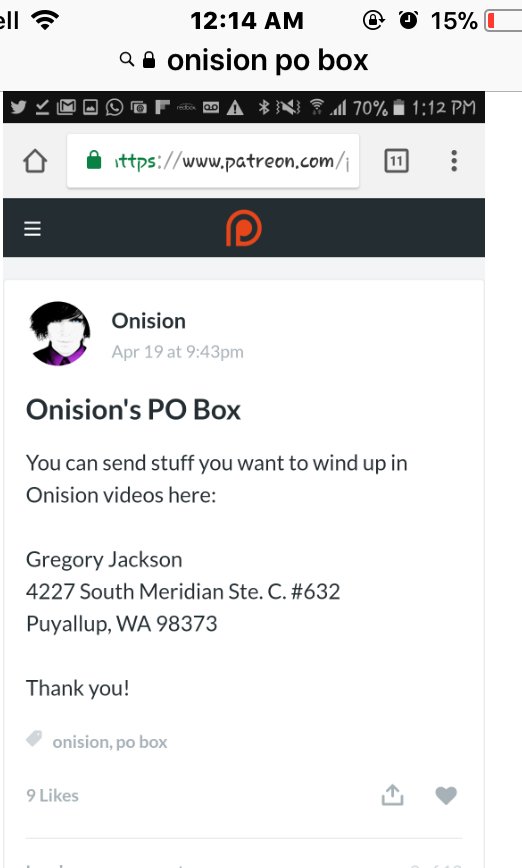 Anne_Patrick87's tweet photo. @BigMoneyOnision @Onision The $12 dollar Patron Perk https://t.co/0Re6bfMX3o