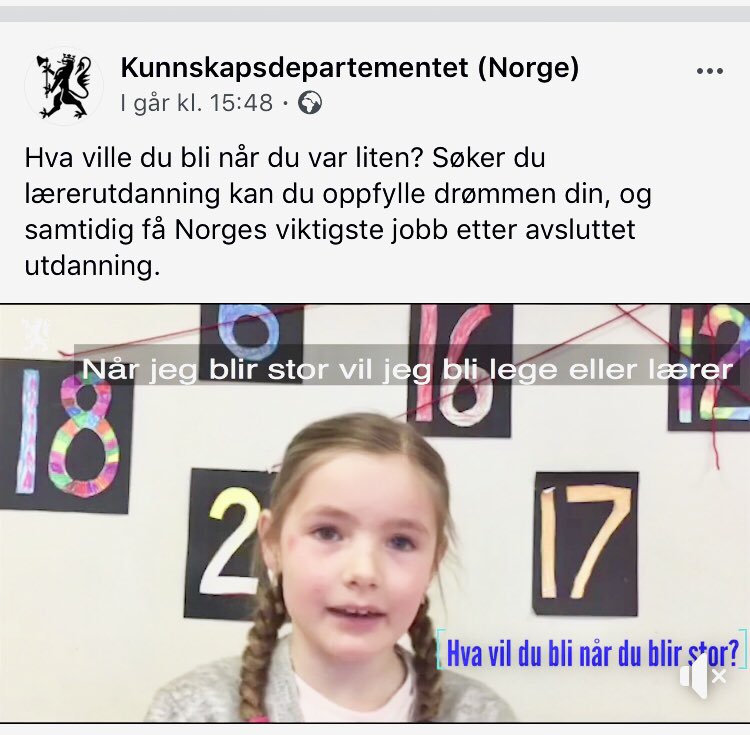 elinestien's tweet photo. .@Kunnskapsdep DA jeg var liten❗️ https://t.co/V4SbT7UPK3