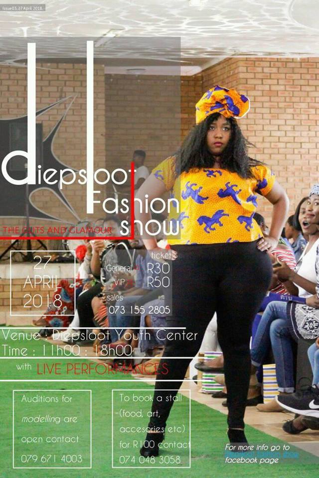 alvadaSA's tweet photo. 3rd Diepsloot annual fashion show. 27 April 2018. https://t.co/OuHnxQ4b1k