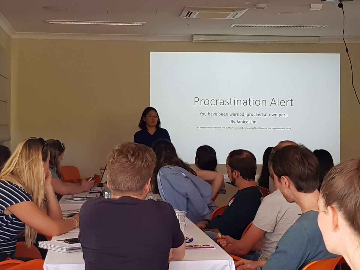 GenevieveSyn's tweet photo. @fjanicelim telling us how she procrastinates effectively.... neerrrddd 🙊🙊🙊🙊#TKISDP2018 #womeninSTEMM #science https://t.co/IIz7eanWe4