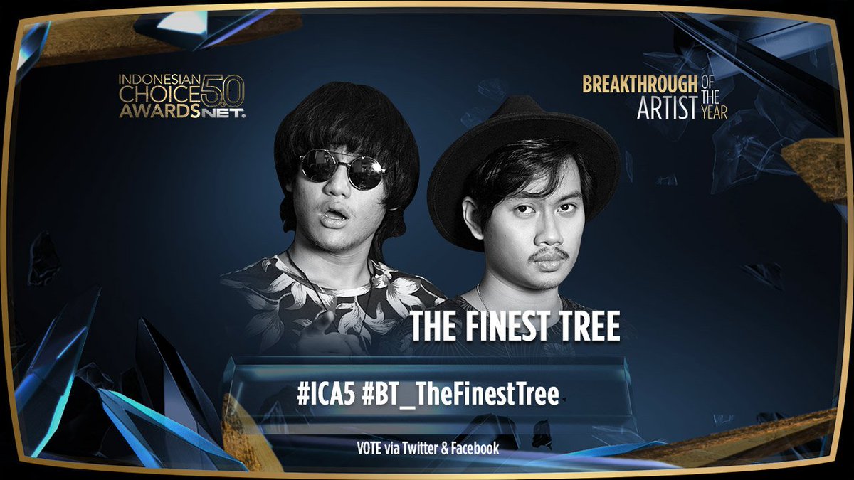 mdtvindonesia's tweet photo. VOTE @theFinestTree sebagai Breakthrough Artist of the Year Indonesian Choice Awards 5.0 via Twitter &amp; Facebook dengan format:

#ICA5 (spasi) #BT_TheFinestTree (spasi) @netmediatama 

Info lengkap: https://t.co/pe8MAVOVIm https://t.co/rV6pzEXDBo