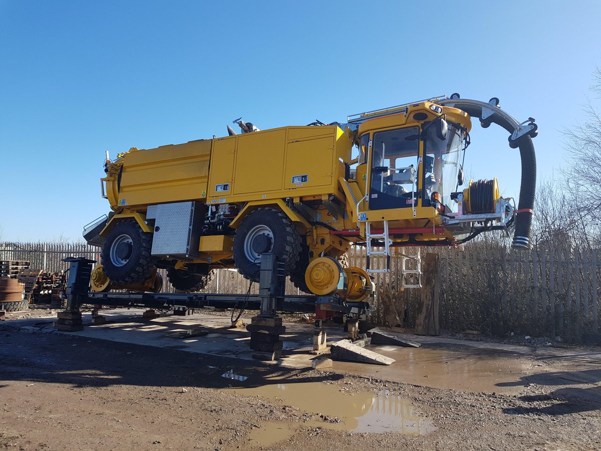 AEGISENGSYSTEMS's tweet photo. AJH Plant Engineers have designed and built a rail drainage machine. Aegis Certification Services is undertaking the Product Acceptance and providing the Engineering Conformance Certificate for this machine #railroadengineering https://t.co/TEI59aoCQd
