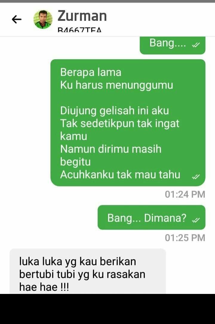 Asik &amp; seru kalo smua Abang gojek bisa diajak becanda kaya gini <a href="/gojekindonesia/">Gojek Indonesia</a> #ilovegojek #sukanaikgojek #gojekinaja