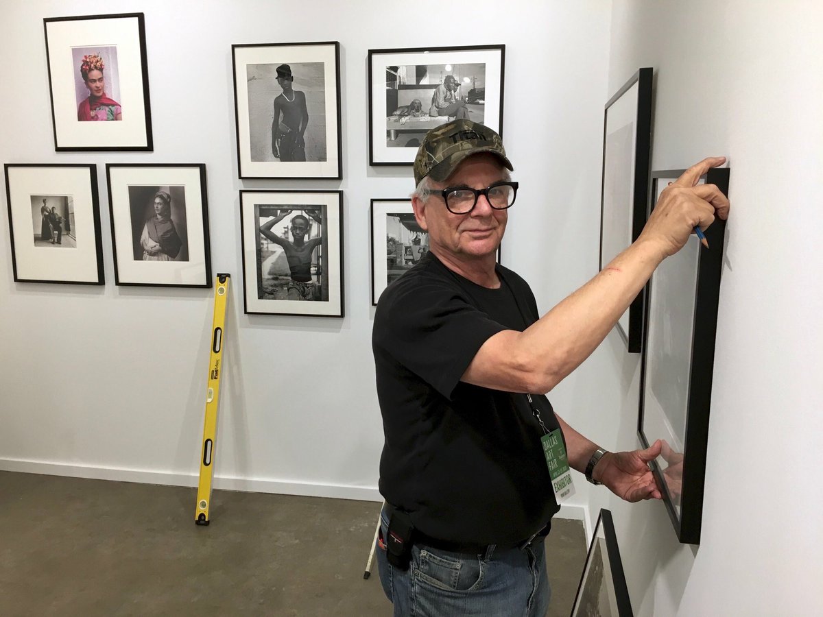 PDNBGallery's tweet photo. PDNB Gallery Director, #BurtFinger, is back in town and ready to represent in this week's @DallasArtFair 2018, April 13-15, Preview Gala April 12,
@FGIDallas - https://t.co/gUfkDcuhvg. 📷 by @donnetzer #PDNBgallery #BurtFinger #TheDallasArtFair #FineArtPhotography #collectingart https://t.co/KWv70D8lsX