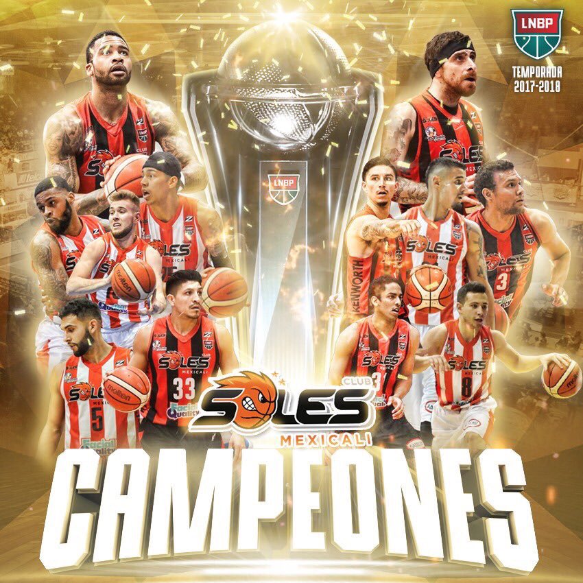 InfoMichaelC24's tweet photo. @24MCarrera logró su primer título como profesional. ¡Vamos Mike! #LNBP https://t.co/4BEdZJAoxa