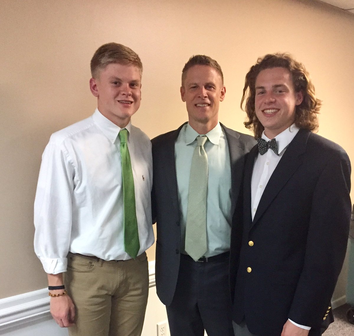 Coachjoelfloyd's tweet photo. Two special young men have finished their playing time with the Panthers.  Proud to have been their coach! https://t.co/iwAI0RWUac