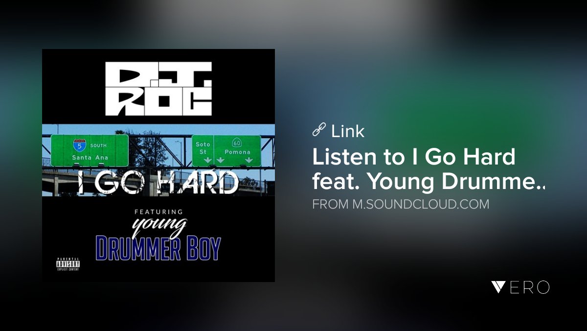 OCflowKing's tweet photo. https://t.co/L2rUlEQiZP - Check out my single "I Go Hard" ft. Young Drummer Boy.
Available now on Sound cloud
#djroc #youngdrummerboy #roc #dj #igohard #highforever #soundcloud #hiphop @VeroTrueSocial https://t.co/iIZTLXmumE