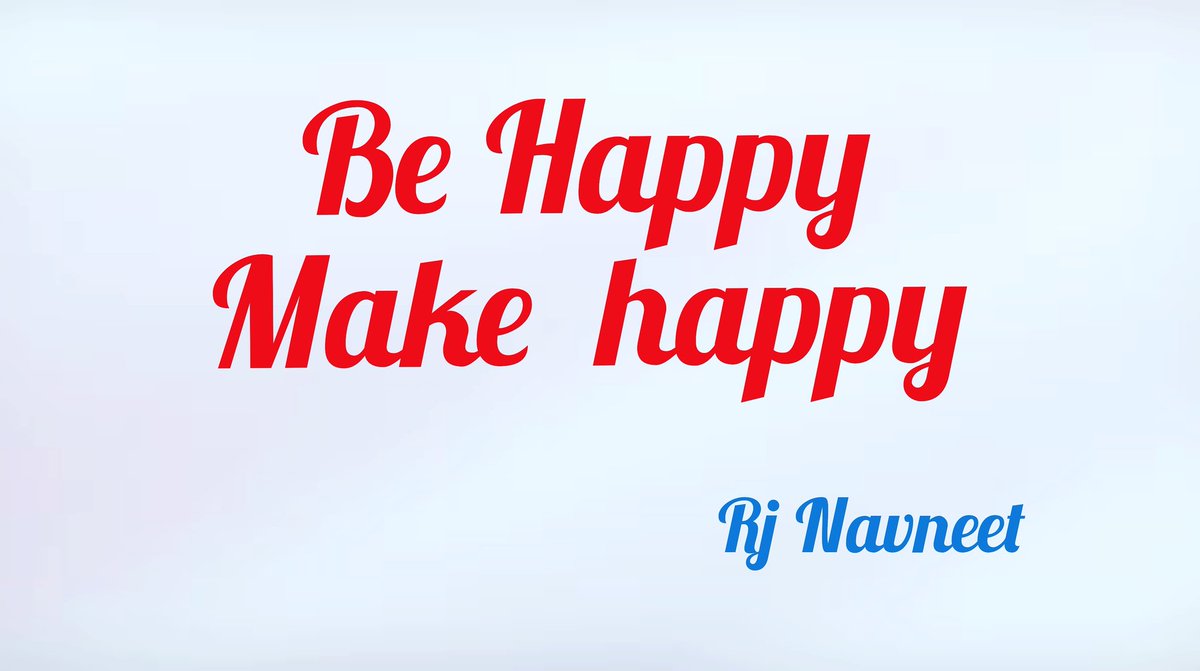 imrjnavneet's tweet photo. #behappymakehappy my new goal, my new philosophy to make a better place all around,would you like to join me ? https://t.co/kXLzhOiApE