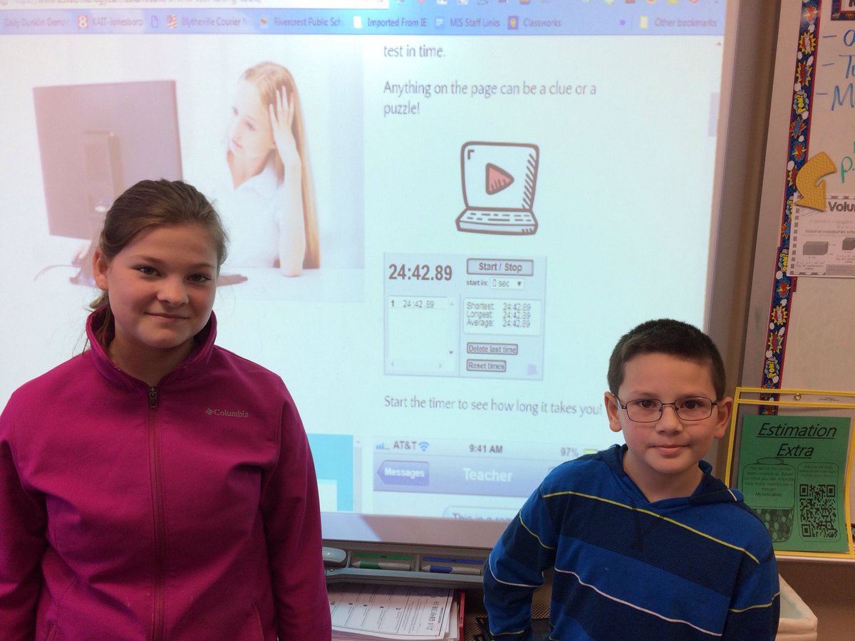 evagriffin10's tweet photo. Today was awesome! We ❤️ the Online Test Taking Tools & Strategies #DigitalBreakOut game from @BrittanyWTweets #5thGrFun @ColtCoach1 @RivercrestSD https://t.co/rCDTSfAovs