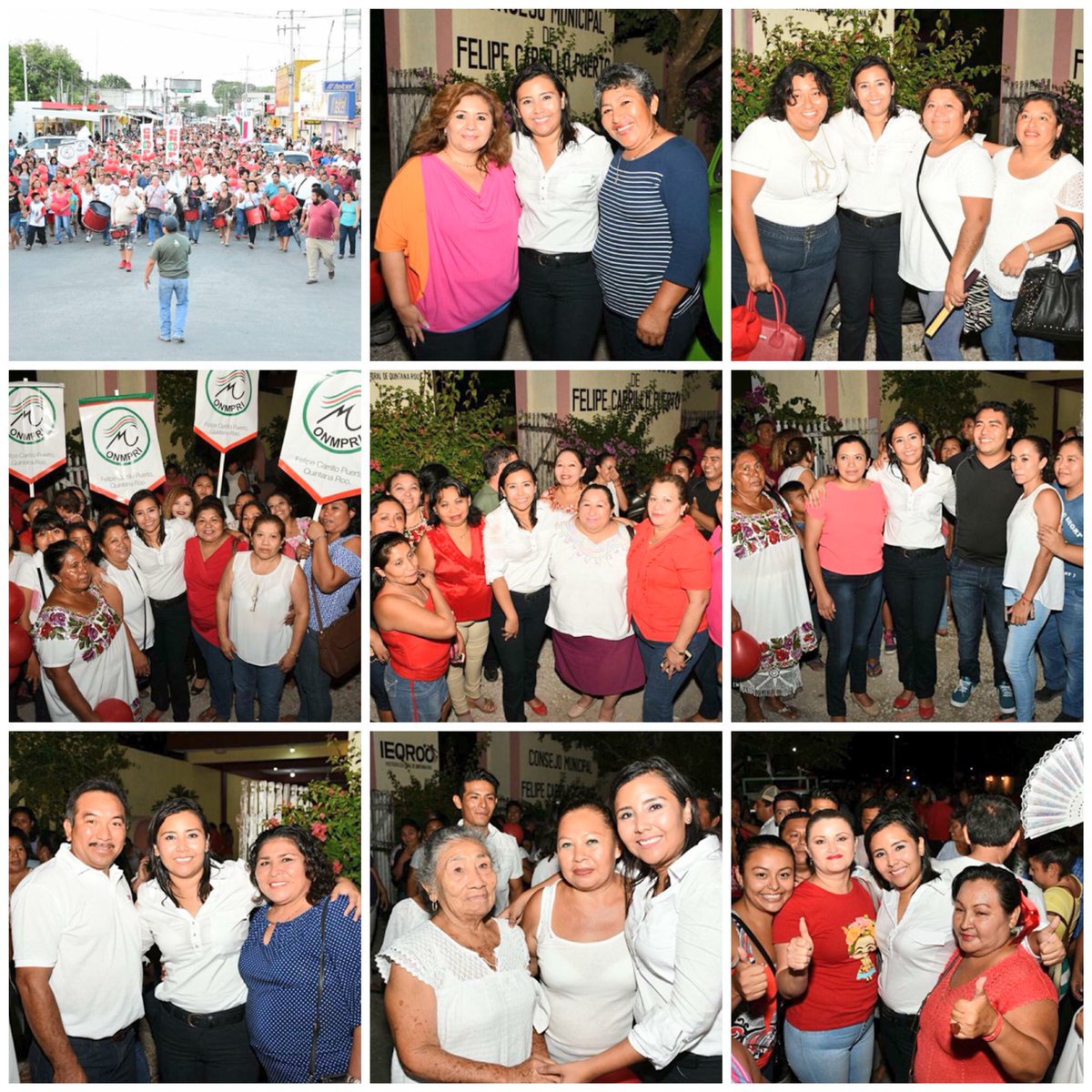 Esta noche solicité mi registro como candidata de la Coalición por Quintana Roo a la presidencia municipal de #FelipeCarrilloPuerto. 
Apegada en todo tiempo a la legislación electoral ¡Gracias a tod@s por acompañarme y respaldar este hecho histórico! ¡#VivaCarrillo!