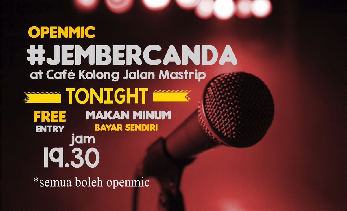 MALAM INI GAES !!!