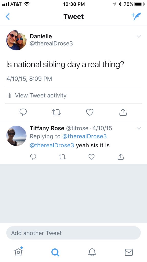 therealDrose3's tweet photo. @tifrose Also, just gonna leave this right here https://t.co/xkg6x4f30R