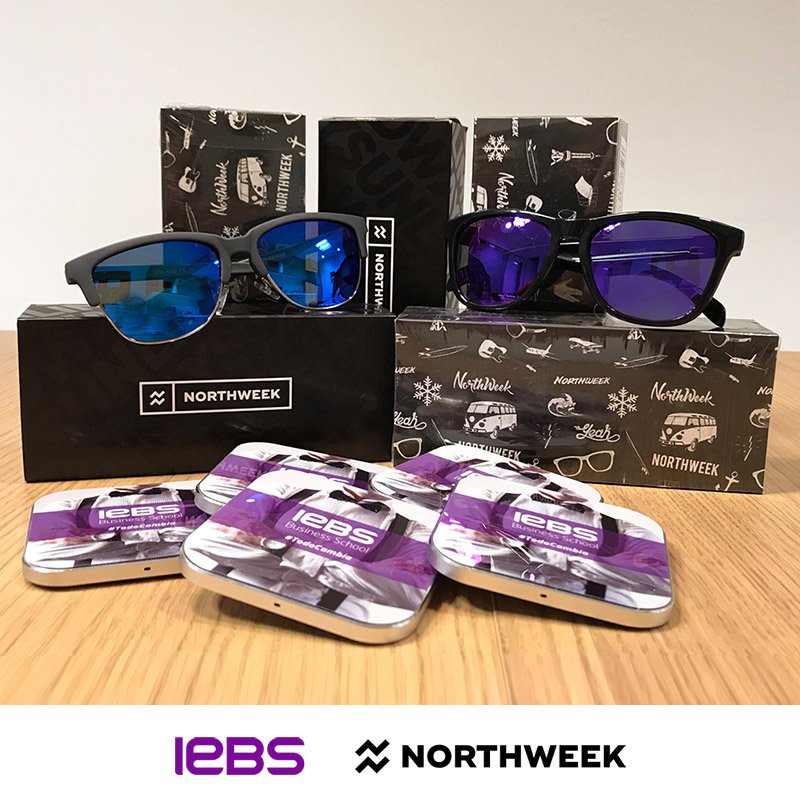 iebschool's tweet photo. Este año visitar nuestro stand en el @eshowesp tiene premio, llévate una batería inalámbrica y entra en el sorteo de unas gafas @Northweek #IEBSyNorthweek. Haz clic en el enlace y descubre cómo participar ¡Pero corre que vuelan!▶ https://t.co/qi4q64fI67 #eShowBCN18 https://t.co/57yfPATtWI