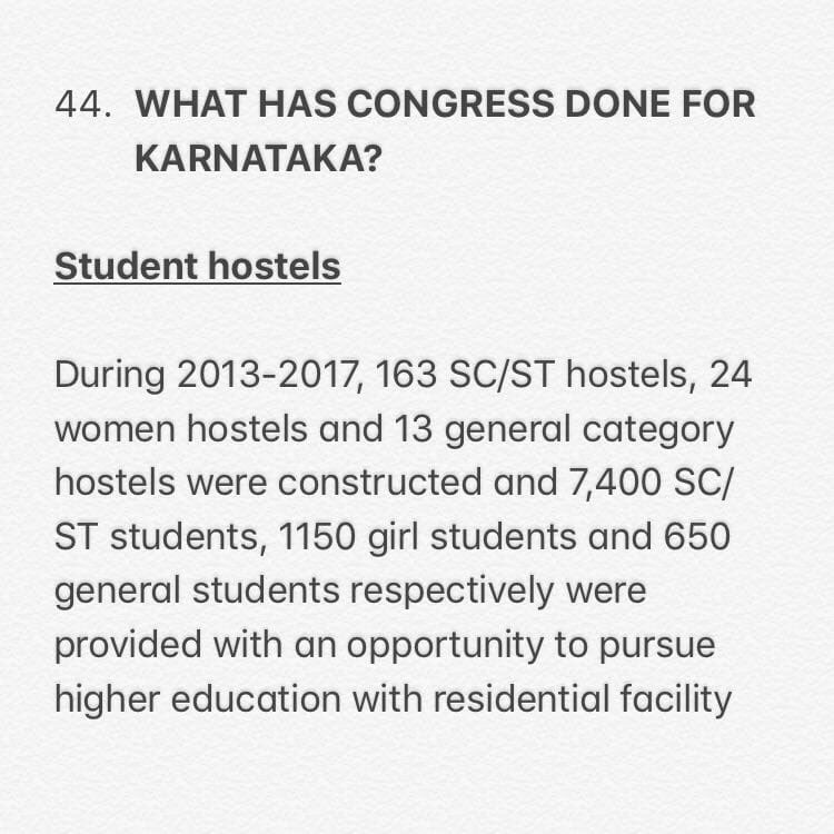 INCBluruCentral's tweet photo. Achievements Of Congress Government - 11 https://t.co/aJbT21ugp8
