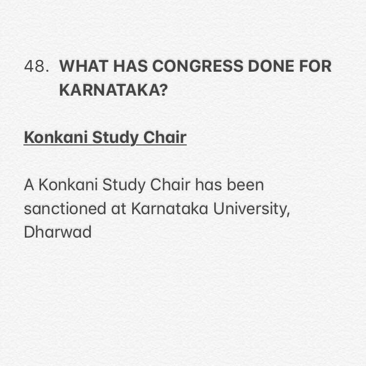INCBluruCentral's tweet photo. Achievements Of Congress Government - 12 https://t.co/i8kposPik7
