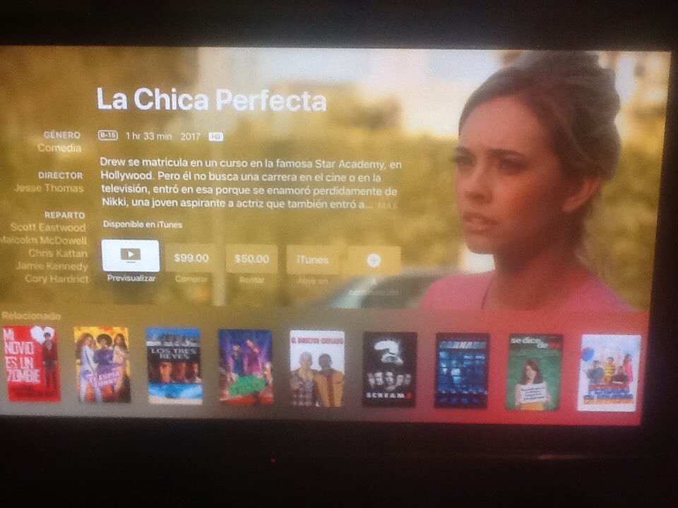 Iosernestus's tweet photo. @LauraSamuels hello Laura! I found your movie and the title in spanish is "the perfect girl", I think the title is very accurate. https://t.co/z64ZHtDqBy
