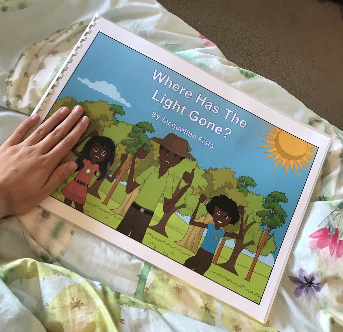 Really proud of the science big book I created based on the concept of light energy! #acuedu_p