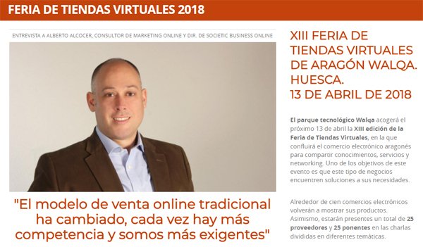 AlbertoAlcocer's tweet photo. @juliaaldea @julietminty @alberjv @TereTeresuki @FranBcnMad @martaros75 @LopezdeMiguel @jesusalijarde Buenos días a todos... Os dejo la entrevista que me han hecho en el https://t.co/HVF92x71Bj con motivo de la charla que daré en la Feria de Tiendas Virtuales.. - https://t.co/CPgnyVt2RU https://t.co/026bYSMDDO