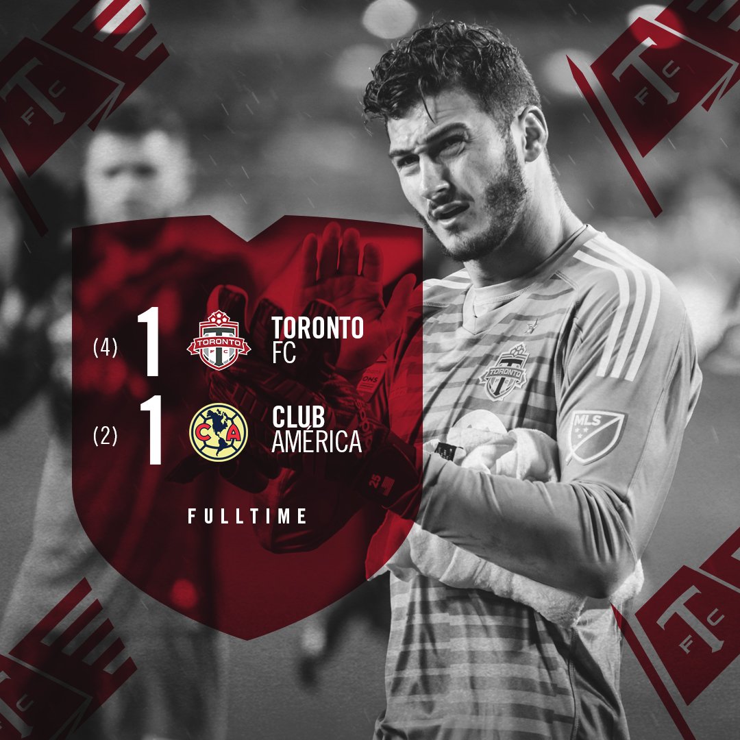 TonyMonaco's tweet photo. 1-1 draw in Mexico for the 2017 #MLS Champions and we win 4-2 on aggregate and move to @TheChampionship Final Congrats Reds! #GoTFCGo #ChampionsLeague @torontofc https://t.co/wAaud7wqxR